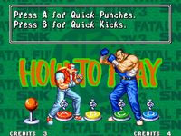 une photo d'Ã©cran de Fatal Fury 3 - Road to the Final Victory sur SNK Neo Geo